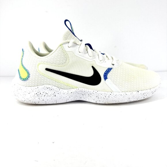 Nike Women’s Renew In-Season TR 9 Size 9 White Black Volt Training Shoes - Picture 1 of 10